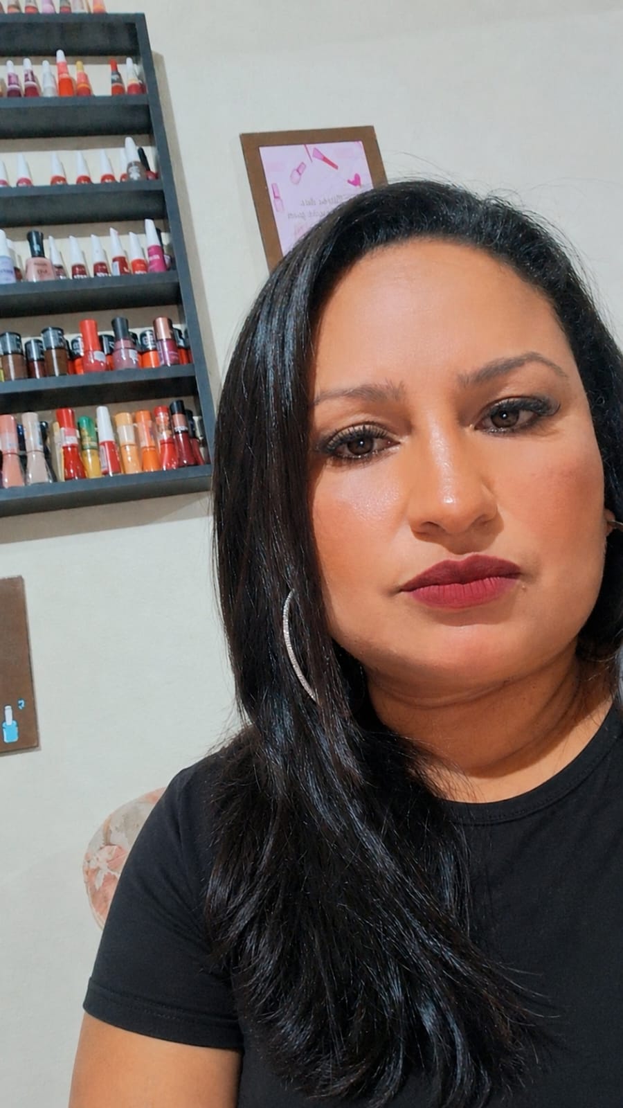 Foto de Tânia Santos, manicure do Ateliê Villa São Francisco